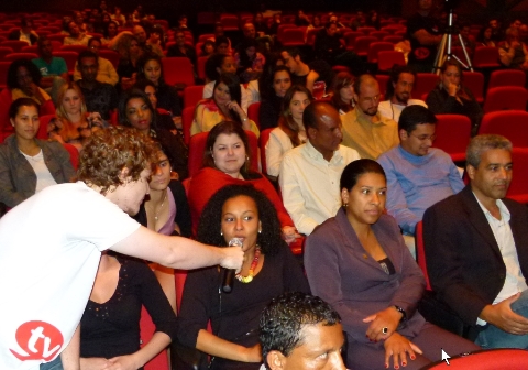 Du Sarto na cerimônia de lançamento da TV UFOP em 15/10/2011